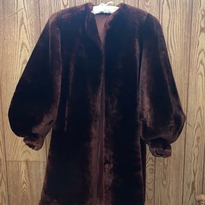 Faux Fur Coat